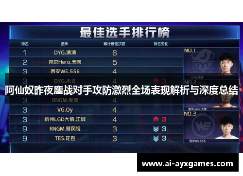 阿仙奴昨夜鏖战对手攻防激烈全场表现解析与深度总结