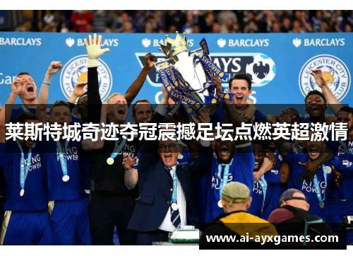 莱斯特城奇迹夺冠震撼足坛点燃英超激情 莱斯特城奇迹夺冠震撼足坛点燃英超激情
